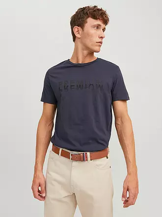 JACK & JONES | Cinturón de cuero JACESPO | braun